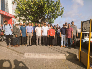 އިބޫގެ ރަނިންމޭޓް ފައިސަލް ނަސީމާއި ގުޅިފައިވާ ޕާޓީތަކުގެ އިސް ބޭފުޅުން ޅ. އަތޮޅަށް ފުރާވަޑައިގަތުމުގެ ކުރިން ފޮޓޯއެއް ނަންގަވަނީ