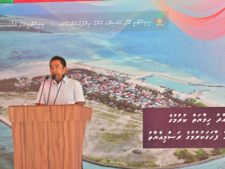 އަންހެނުންނަށް ކުޑައިމީސްވާ ފަދަ ބަސްފުޅެއް ރައީސް ޔާމީން ވިދާޅުވެއްޖެ!