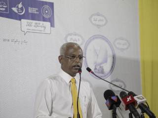 ކޯލިޝަނުގެ ރިޔާސީ ކެންޑިޑޭޓް އިބްރާހިމް މުހައްމަދު ސޯލިހް