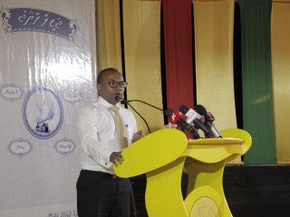 Hassan Latheef, Chairperson of the Maldivian Democratic Party (MDP)