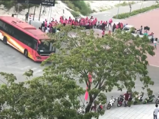 ހުޅުމާލޭގައި މިއަދު ކުރިއަށްދިޔަ ޕީޕީއެމްގެ ރެލީ