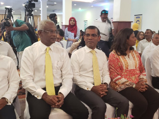 ރައީސް މުހައްމަދު ނަޝީދު އިންތިހާބީ ރައީސް އިބޫއާ އެކުގައި