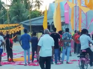 18 individuals have been arrested in Kolamaafushi island of Gaafu Alifu atoll on Thursday