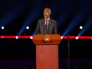 ބްރިޖް ހުޅުވުމަށް ބޭއްވި ރަސްމިއްޔާތުގައި މިނިސްޓަރު މުއިއްޒް ވާހަކަދައްކަވަނީ