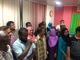 ީ ޓްރިވެންޑްރަމްގެ ވިސާ ޖަގަހާގައި ހޮނިހިރު ދުވަހުގައި ބޭއްވި ބައްދަލުވުމުގެ ތެރެއިން