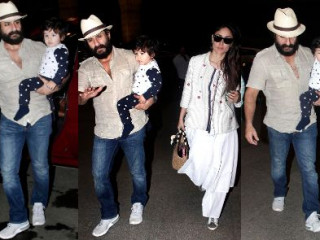 The Khans arrive in Maldives for son Taimur\'s first beach vacation