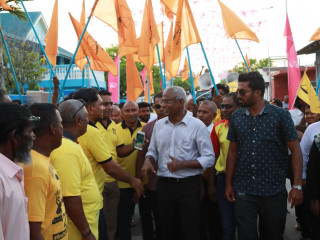 އިބޫ ވަޑައިގަތުމުން ކޯލިޝަންއަށް އޮތް ސަޕޯޓުގެ އަޑުން ވިލިނގިލި ގުގުމާލައިފި