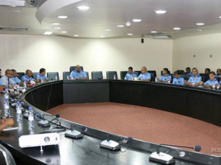 ރިޔާސީ އިންތިހާބުގެ ސަލާމަތީ ކަންކަން ބެލެހެއްޓުމުގެ އޮޕަރޭޝަން ފުލުހުން މިއަދު ވަނީ ފަށާފައި: ފޮޓޯ: ޕޮލިސް