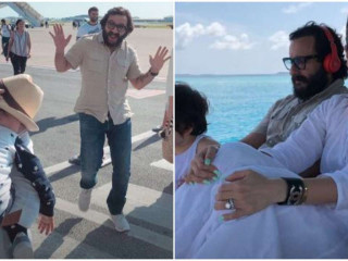 ސައިފް އާއި ކަރީނާ ދަރިފުޅާއިއެކު ރާއްޖޭގައި ޗުއްޓީ ހޭދަކުރަމުންދަނީ ސޮނެވާފުށިގައި