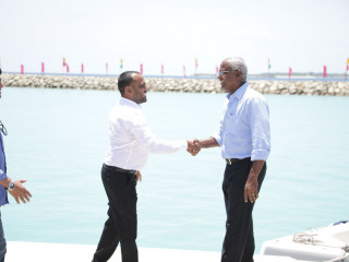 Joint Opposition candidate Ibrahim Mohamed Solih