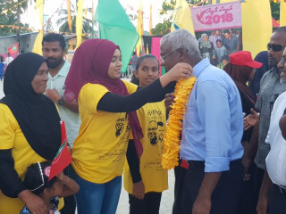 އިބޫއަށް ހޯރަފުށިން މަރުހަބާ ދަންނަވަނީ: ފުޓްސަލް ދަނޑުއެޅުމަކީ ސަރުކާރުން ހިންގާ އެންމެ ބޮޑު މަޝްރޫއު