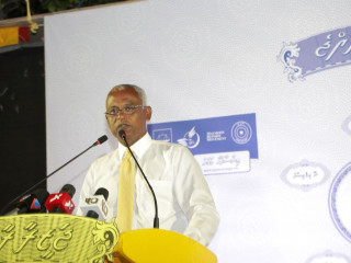 ހޯރަފުށީގައި ބޭއްވި ޖަލްސާގައި އިބޫ ވާހަކަ ދައްކަވަނީ