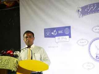 އެމްޑީޕީގެ ޗެއަރޕަރސަންގެ ނާއިބު އަހުމަދު އަބްދުﷲ ވާހަކަދައްކަވަނީ