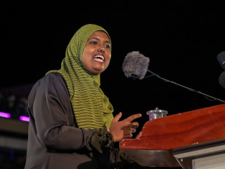 Shidhatha Shareef at the mass Joint Opposition event on Saturday night