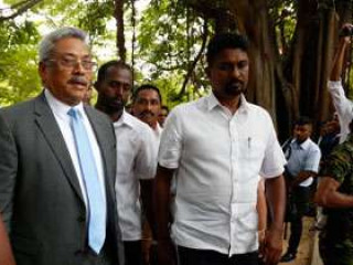 ސްރީލަންކާގެ ކުރީގެ ޑިފެންސް ސެކްރެޓަރީ ގޮތަބަޔާ ރާޖަޕަކްސަ އަށް ކަފާލާތުގެ ފުރުސަތުދީފި