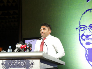 އަމީން ވެލިދޫގައި ހޯމަ ދުަވަހުގޭ ވާހަކަ ދައްކަވަނީ