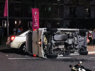 ހުޅުމާލޭގައި އެކްސިޑެންޓްތައް ގިނަވެ، ބިރުވެރިކަމުގެ ތެރެއަށް!