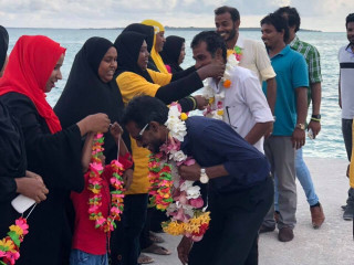 އިހަވަންދޫ ދާއިރާގެ މެންބަރު މުހައްމަދު އަބުދުﷲ (މުހައްމާ) ހދ. ނޮޅިވަރަންފަރަށް ވަޑައިގަތުން