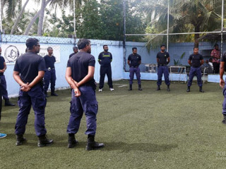 ވ. އަތޮޅުގެ ފުލުހުން ޓްރޭނިންގްގައި ހަރަކާތްތެރި ވަނީ