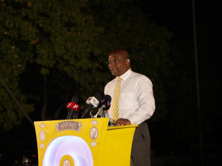 ފުވައްމުލަކުގައި ބޭއްވި ޖަލްސާގައި ޝާހިދު ވާހަކަދައްކަވަނީ