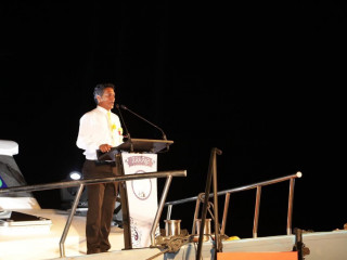 އިގްތިސާދީ ނާރެހަކަށް އައްޑޫ ބަދަލުވެގެންދާނީ އިބޫގެ ވެރިކަމުގައި: މޭޔަރު ސޯދިގު