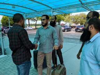 ޝެއިޚް އިލްޔާސް ފުރާވަޑައިގަތުމަށް ގަން އެއާޕޯޓުގައި