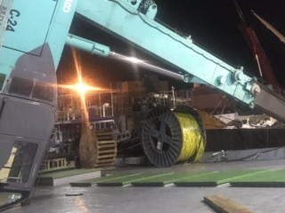 A worker at the docks said that the incident occurred at about 10:30 PM