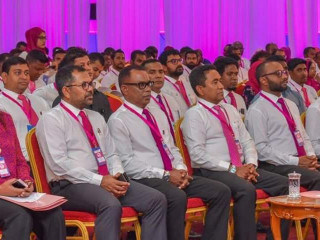 ޕީޕީއެމްގެ ކޮންގްރެސްގައި ރައީސް ޔާމީން