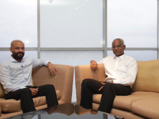 ފާރިސް މައުމޫނާއި އިންތިޚާބީ ރައީސް އިބްރާހިމް މުހައްމަދު ސޯލިހު ބައްދަލު ކުރައްވައިފި