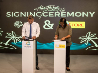 ވީޑިއޯ މުބާރާތުގެ ޕާޓްނަރުންނާއެކު ސޮއިކޮށްފި