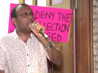 ޕީޕީއެމުން ހޮނިހިރު ދުވަހު ބޭއްވި އެއްވުމުގައި ސިއްދީގު ވާހަކަ ދައްކަވަނީ