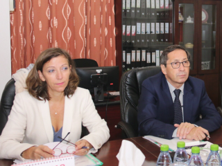 The Elections Commission said in a tweet on Monday that delegation and commission officials discussed the situation since announcing the results of September’s ballots