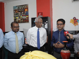 އިބްރާހިމް މުހައްމަދު ސޯލިހު ރާއްޖެޓީވީ އަށް ވަޑައިގަތުން