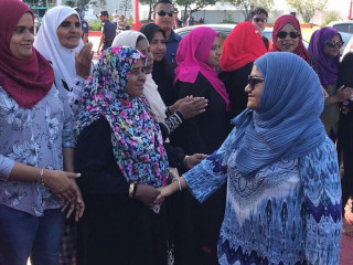 މެޑަމް ފާތިމަތު އިބްރާހިމް މާލެ ވަޑައިގެންނެވުން