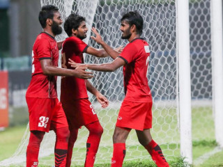 TC Sports Club defeated Shaviyani Foakiadhoo with a score 4-0