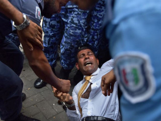 February 23, 2015: Former President Mohamed Nasheed was