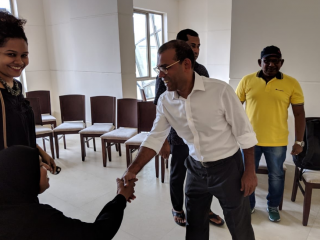Former President Mohamed Nasheed