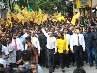 ކުރީގެ ރައީސް މުހައްމަދު ނަޝީދު މިނިވަންވެވަޑައިގެން، މާލެ ވަޑައިގެންނެވުން