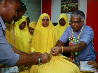 ތިމަރަފުށިން ރާއްޖެ ޓީވީއަށް ފަރިވަޅެއް ހަދިޔާކޮށްފި