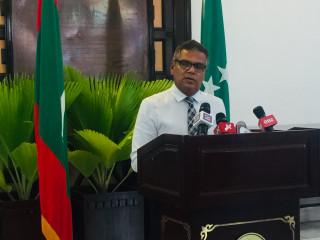 Deputy speaker Moosa Manik