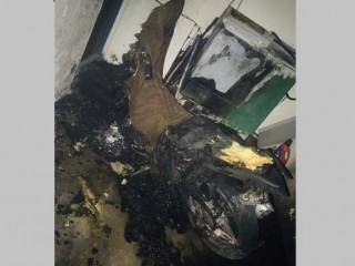 The incident was reported at about 03:00 AM on Tuesday