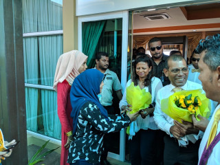 Nasheed and Laila Ali