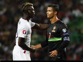 ރޮނާލްޑޯ (ކ) އާއި ޕޮގްބާ (ވ)