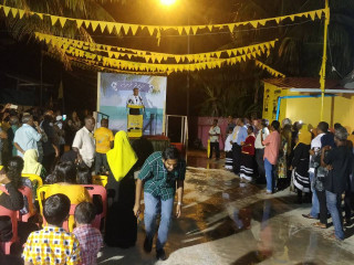 ރައީސް ނަޝީދު ހުޅުދޫގައި ވާހަކަ ދައްކަވަނީ