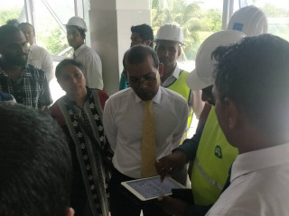 ރައީސް ނަޝީދު ކޮންވެންޝަން ސެންޓަރުގައި އަޅާ ހޮސްޕިޓަލް ބައްލަވާލައްވައި މައުލޫމާތު ސާފު ކުރައްވަނީ