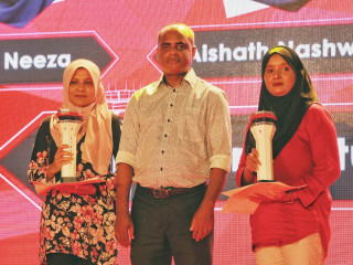 އެމްއޭސީއެލްގެ އެންމެ ރަނގަޅު މުވައްޒަފުންނަށް އެވޯޑުދީފި