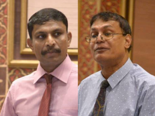 މަރަދޫ ދާއިރާގެ މެމްބަރު މަވޯޓާ ޝަރީފު އަދި ވިލުފުށީ ދާއިރާގެ މެމްބަރު ރިޔާޒު ރަޝީދު