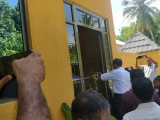 ރައީސް ނަޝީދު ގެސްޓް ހައުސް ހުޅުވައިދެއްވަނީ