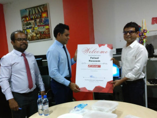 އިންތިހާބީ ނާއިބު ރައީސް ފައިސަލް ނަސީމް އާއި ރާއްޖެ ޓީވީގެ އެމްޑީ އަހްމަދު ސަލީމް