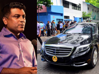 ސައުދީ ސަރުކާރުން ދިން ވަޒަން ނާރާ ކާރު އަދި ރައީސުލްޖުމްހޫރިއްޔާގެ ރަސްމީގޭގެ ޗީފް އޮފް ސްޓާފް އަހްމަދު މުސްތަފާ މުހައްމަދު (ވ)